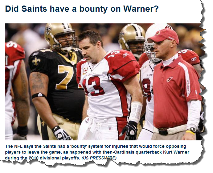 Kurt Warner injury