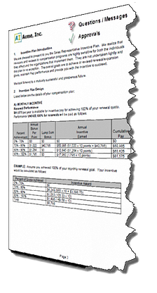 Sales Compensation Plan Document